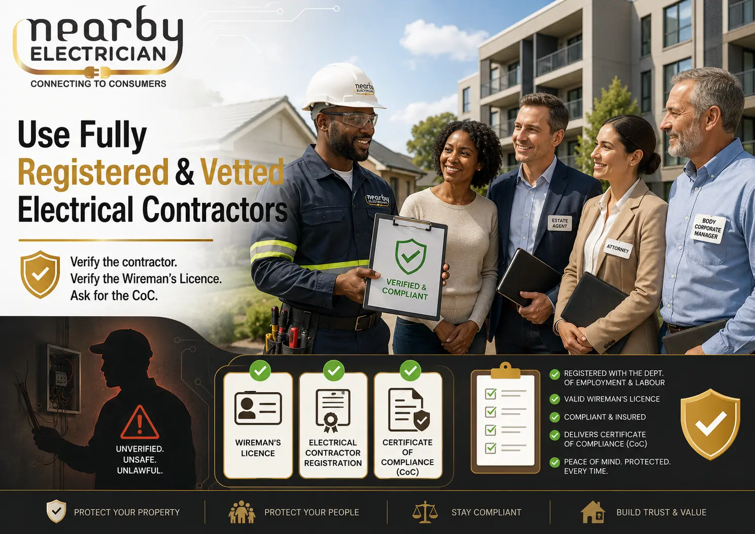 Before You Hire an Electrician: The Legal Duty to Verify Registration in South Africa