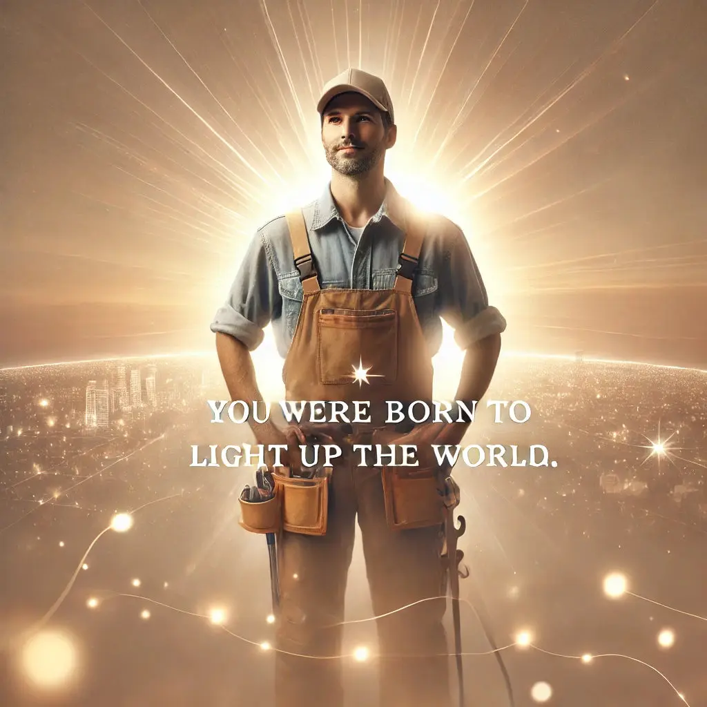 "You Were Born to Light Up the World"