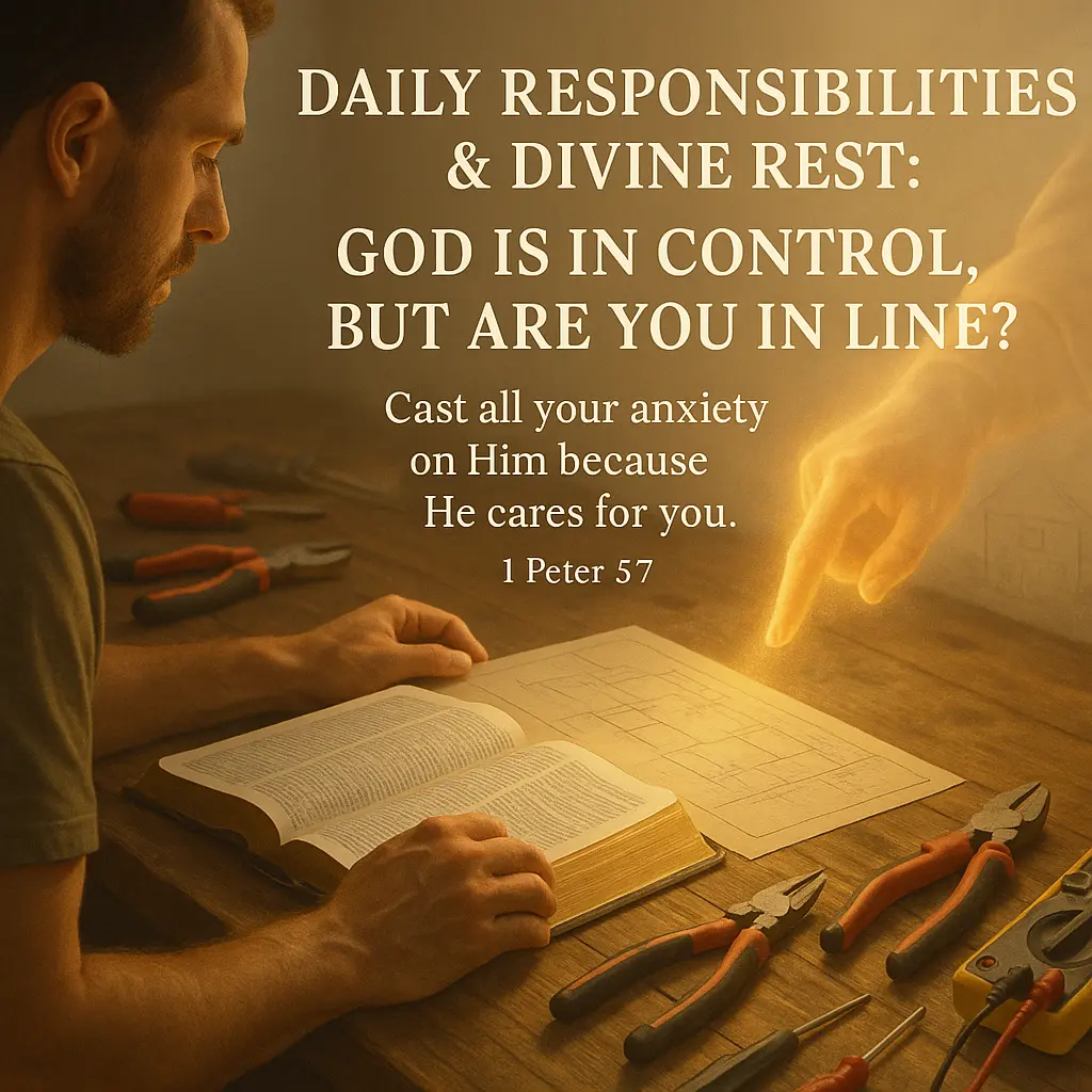 God is in Control, But Are You in Line?