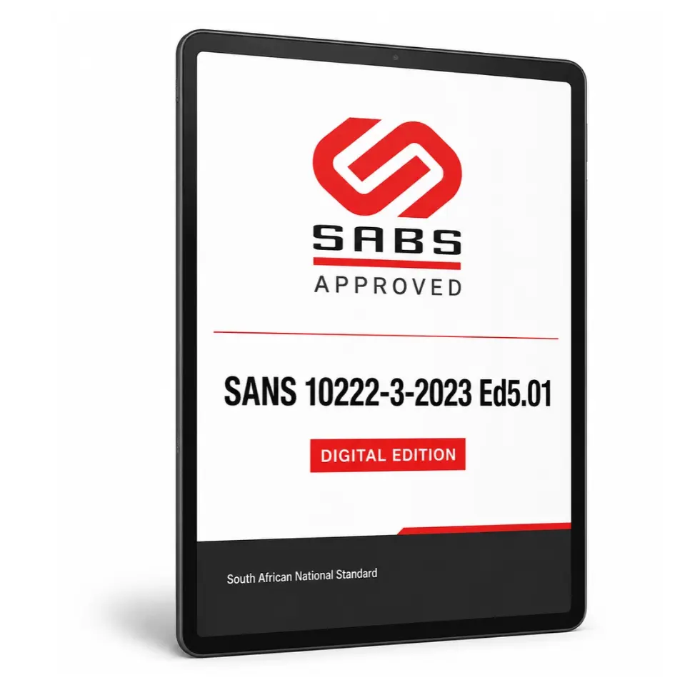 SANS 10222-3-2023 Ed5.01 Electric Fence DIGITAL